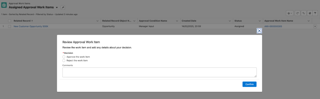 Salesforce Flow Approval Processes: Winter ’26 Updates and Guide 27 approval work items