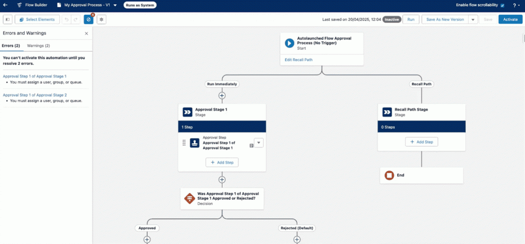 Salesforce Flow Approval Processes: Winter ’26 Updates and Guide 30 flow additional steps