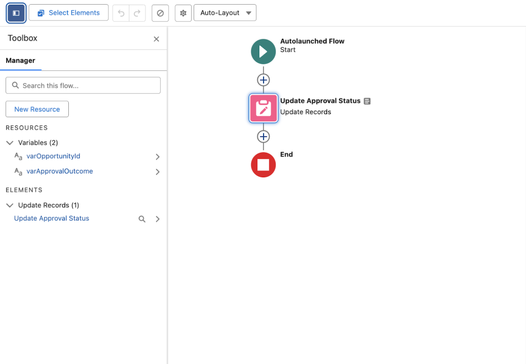 Salesforce Flow Approval Processes: Winter ’26 Updates and Guide 11 update element