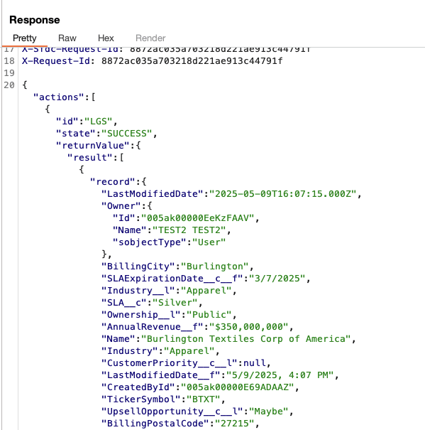 How Salesforce Permissions Can Expose or Protect Data 6 Account object still returned data