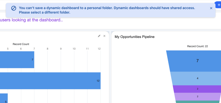 What Are Salesforce Dynamic Dashboards and How to Create Them? 7 Opportunity-Chart